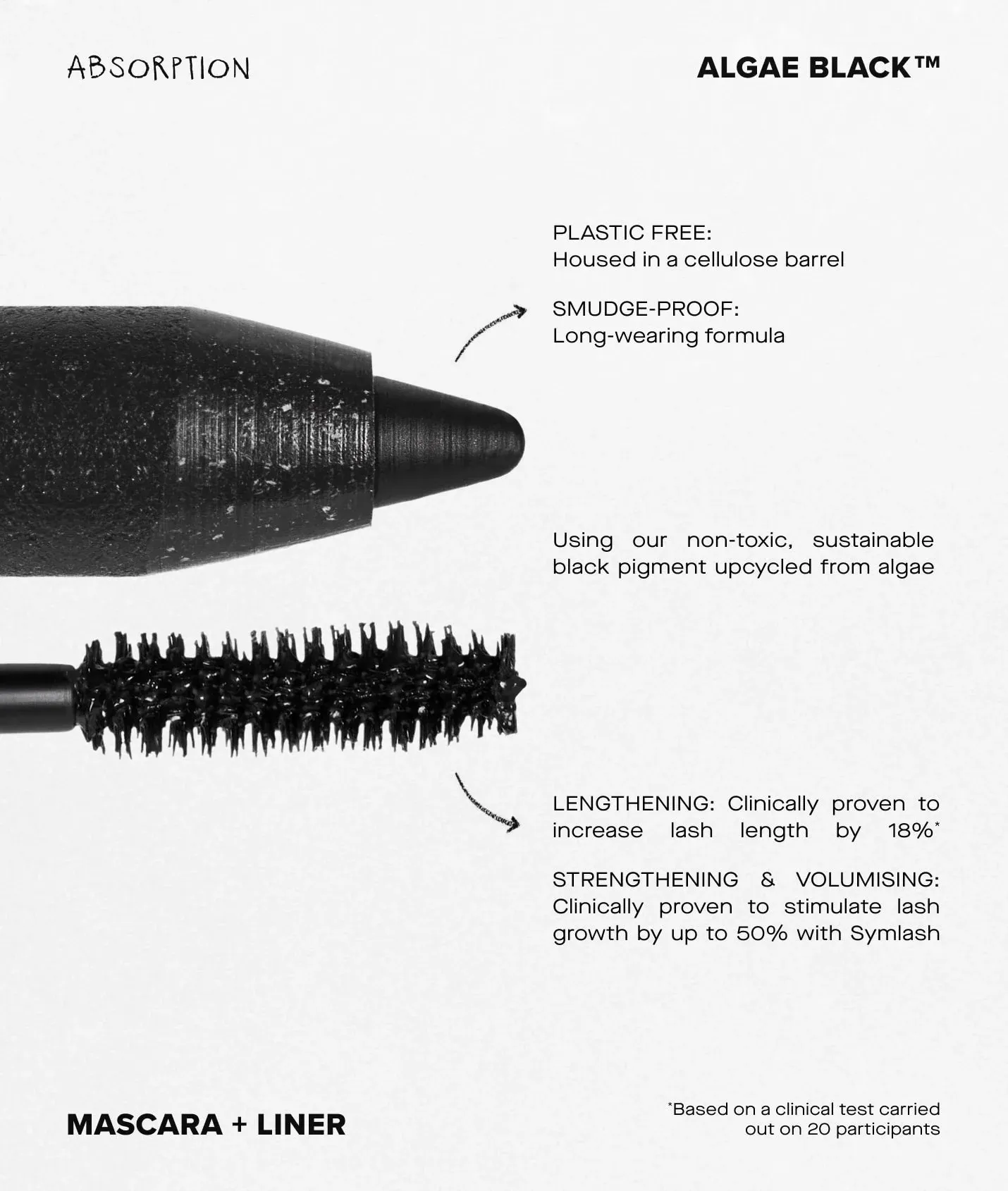 The Unseen launches mascara with algae-based black pigment
