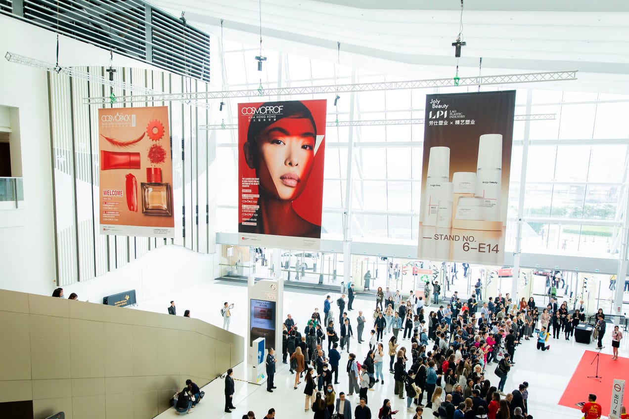 From superfood pigments to mono-material packaging with a luxury feel amongst the trends at Cosmoprof Asia