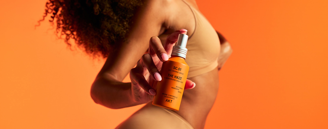 AKT London releases an alcohol-free deodorising body mist.