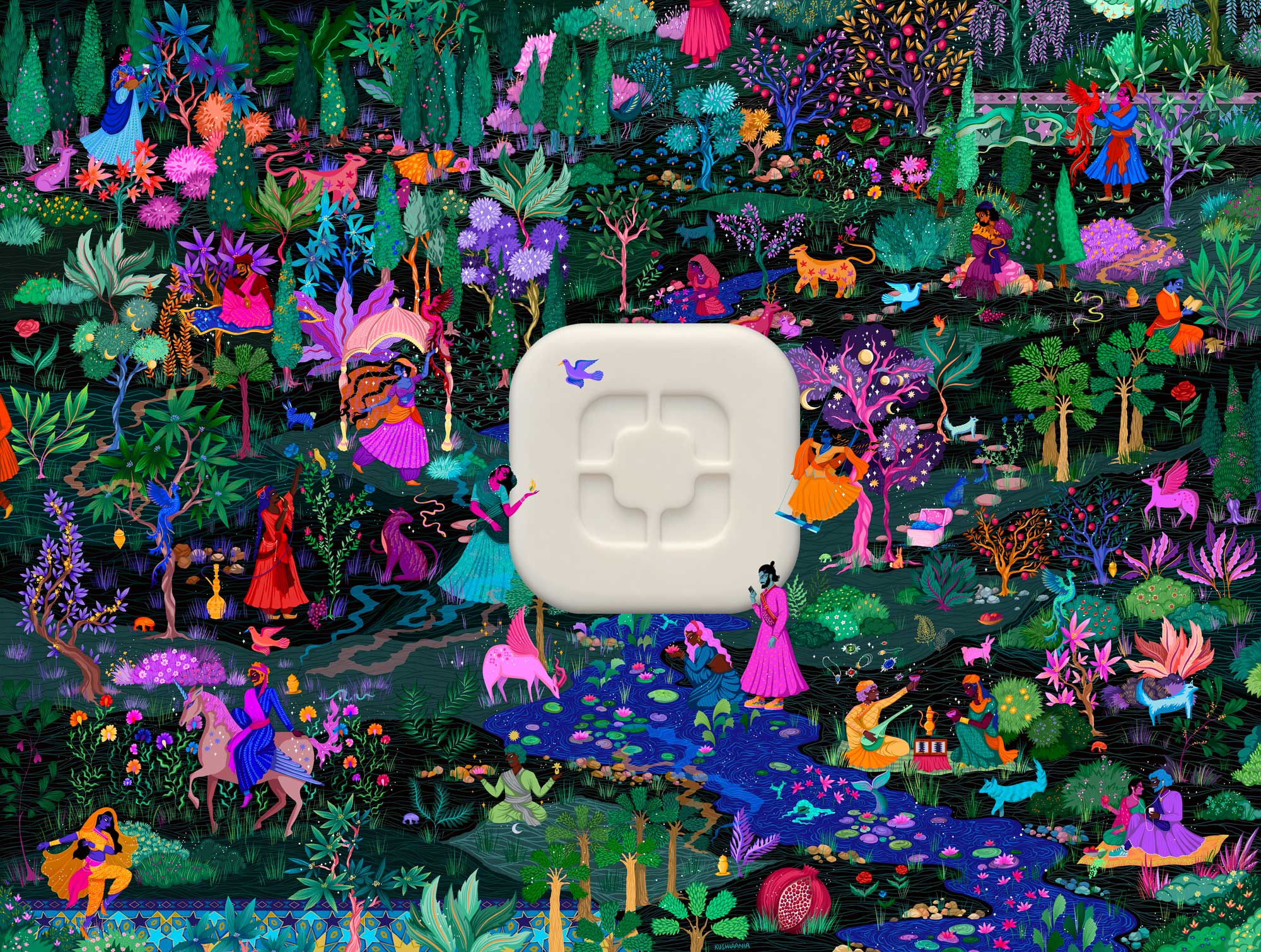Parudeesa, reinventing a simple gesture into a lavish ritual